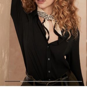 Black Banana Republic Dillon Classic Fit Shirt